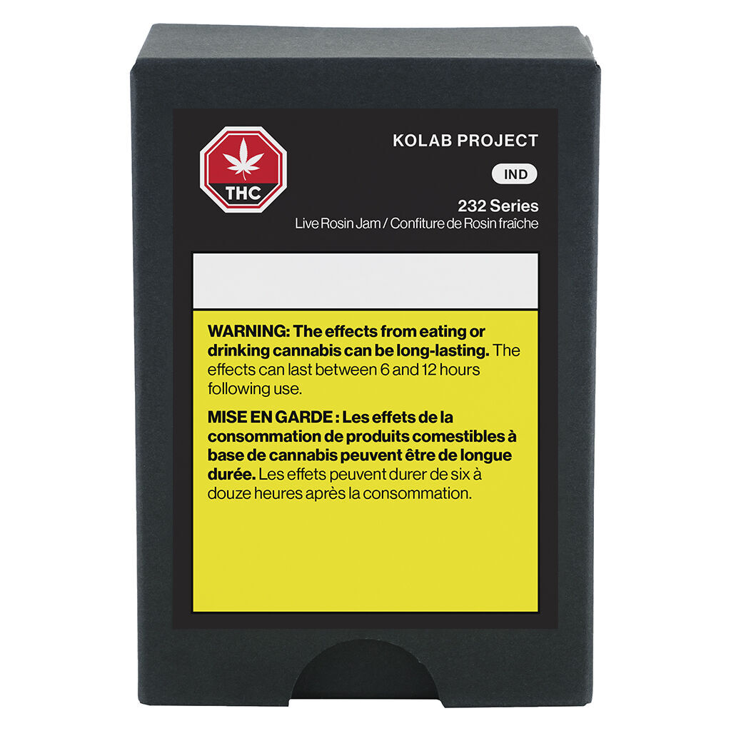Kolab Project 232 Series Live Rosin Jam Extract - Kolab Project 232 Series Live Rosin Jam 1g Rosin